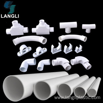 Plastic Pvc Electrical Conduits Pipe Fittings